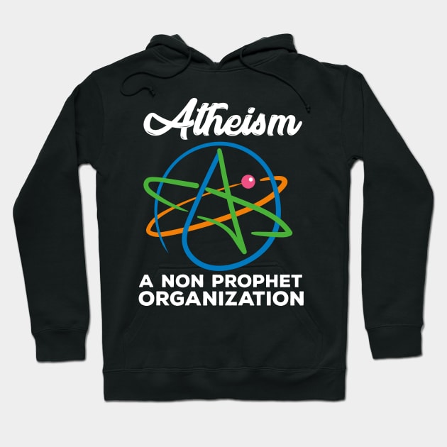 Atheism, Funny Religious Hoodie by maxdax